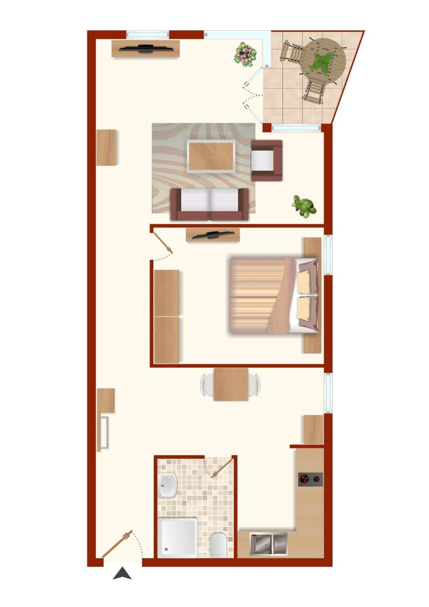 לבואה Haus Windjammer Eagle מראה חיצוני תמונה